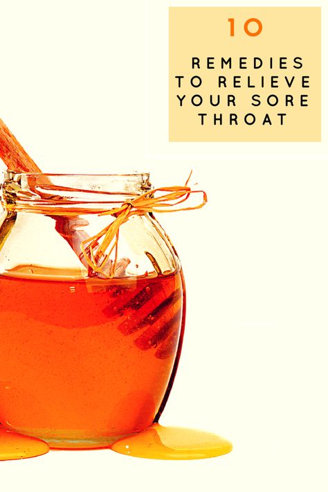 Here are 10 remedies to relieve your sore throat. . . . #tricks #remedies #remedy #sorethroat #throat #voice #mouth #tips #tricks #relieve #relief #health Honey For Sore Throat, Sore Throat, Health And Fitness Tips, Health Conditions, Pain Relief, Natural Remedies, Alcoholic Drinks, Honey, Health