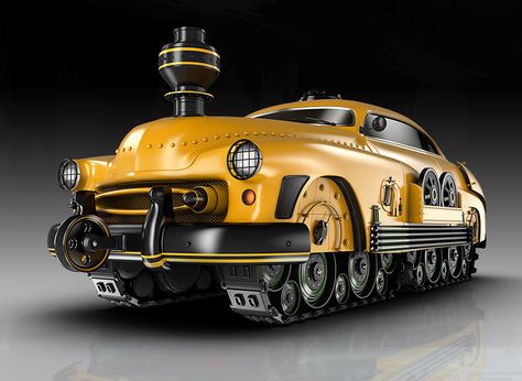 ArtStation - Warrior Mercury, Jomar Machado Jomar Machado, Lionel Trains Layout, Dieselpunk Vehicles, Jeep Concept, Lionel Trains, Futuristic Cars, Train Layouts, Photoshop Cs6, Retro Futurism