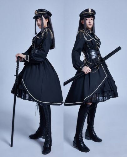 LolitaWardrobe - Cheap Lolita Dresses, Coats, Shoes, Bags etc from Indie Taobao Brands Dress Cape, Op Dress, Female Pose Reference, Black Outfits, Female Poses, Cosplay Outfits, Lolita Dress, New Release, Character Outfits