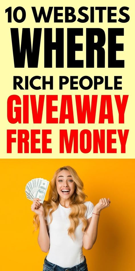 Explore the opportunity to get free money from 10 websites that give away cash. #FreeMoney #WebsitesThatGiveAwayMoney Money From Pinterest, Write Articles, Make Money From Pinterest, Ways To Get Money, Money Saving Strategies, Money Making Jobs, Financial Life Hacks, Extra Money Online, Money Life