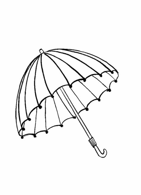 https://kidipaint.com/coloring-pages/winter/umbrella-4/ Check more at https://kidipaint.com/coloring-pages/winter/umbrella-4/?utm_source=pinterest Winter Umbrella, Draw Umbrella, Umbrella Coloring Page, Open Umbrella, Large Umbrella, Collage Paper, Coloring Page, Paper Art, Umbrella