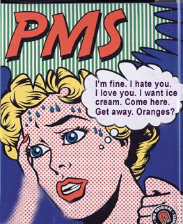 PMS cartoon by S.o.L.e, via Flickr Up Book, It Goes On, I Hate You, E Card, Bones Funny, Walking Dead, The Walking Dead, The Words, True Stories