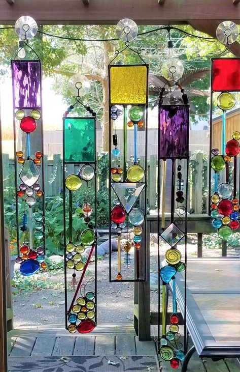 Stained glass suncatchers