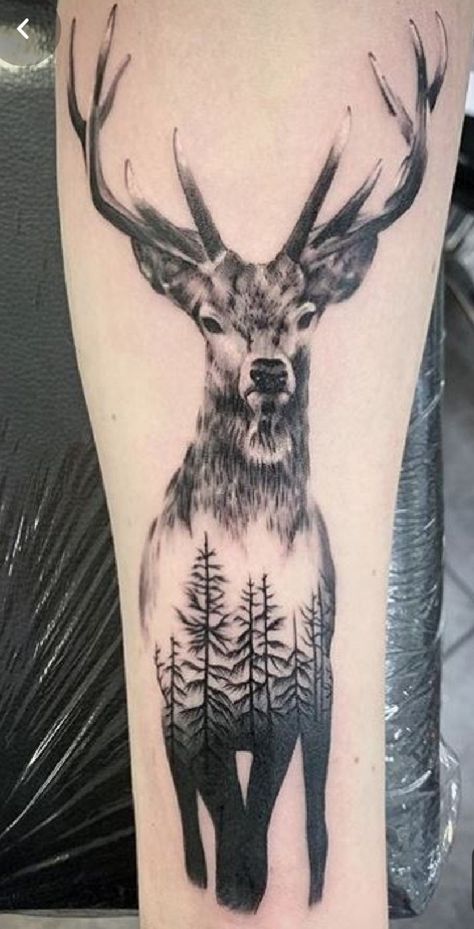 Tropisches Tattoo, Hirsch Tattoo Frau, Buck Tattoo, Antler Tattoos, Elk Tattoo, Antler Tattoo, Deer Tattoo Designs, Animal Tattoos For Men, Wood Tattoo