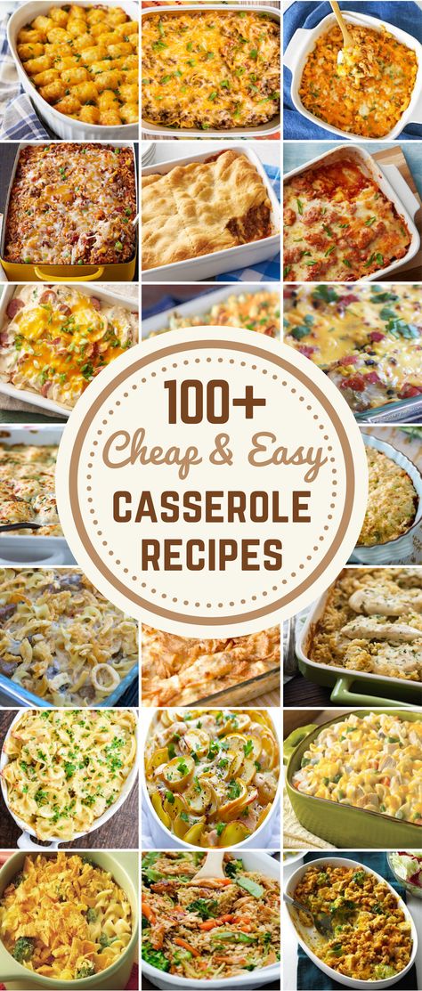 These casserole recipes are cheap, easy to make and will feed a crowd. Many of these recipes are great make-ahead options, making them perfect for busy week nights. Whether you want something hearty, healthy, vegetarian or kid-friendly, there is something here for everyone! Beef Casserole Recipes Tater Tot Casserole from Kraft Sloppy Joe Casserole from Cravings of a Lunatic Taco … … Continue reading → Cauliflower Casserole Recipes, Salad Quinoa, Avocado Dessert, Sauerkraut Recipes, Tot Casserole, Beef Casserole Recipes, Sloppy Joe, Beef Casserole, Easy Casserole Recipes