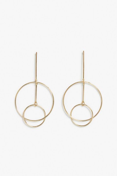 Minimal Jewelry, Stunning Earrings, Fine Earrings, Contemporary Jewelry, Jewellery Making, Gold Hoop Earrings, Gold Jewellery, Silver Hoop Earrings, Dandy