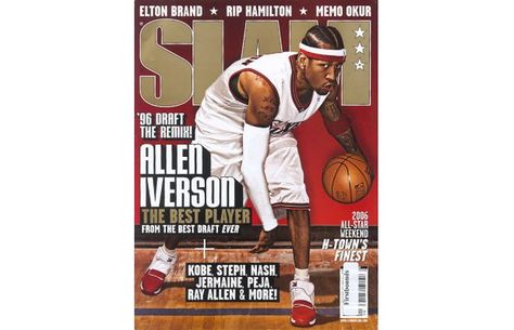 The 25 Best Sneakers to Appear on SLAM Covers Slam Basketball, Pop Culture Posters, Sports Magazine Covers, Slam Magazine, Nba Basketball Art, Sport Magazine, 90s Sports, Sports Magazine, Basketball Posters