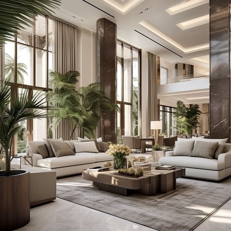 Contemporary Luxury Living Room Designs, Modern Luxury Interior, Home Entrance, Luxury Living Room Design, Rooms Ideas, Mansion Interior, Contemporary Luxury, Spacious Living, Design Living Room