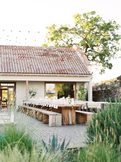 Savannah + Marcus | Scribe Winery Wedding | Sonoma Elopement Winery Bachelorette Party Ideas, Winery Bachelorette Party, Scribe Winery, Winery Decor, Outdoor Wedding Reception Decorations, Sonoma Wineries, Garden Layouts, Temecula Wineries, Wineries Outfit