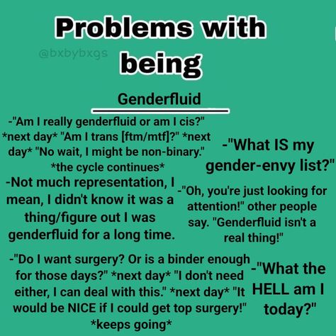 What Does Gender Fluid Mean, Gender Fluid Quotes, Gender Fluid Memes Humor, Genderfluid Memes Funny, Genderfluid Wallpaper Aesthetic, Gender Fluid Tips, Gender Dysformia, Gender Fluid Aesthetic, Gender Fluid Art