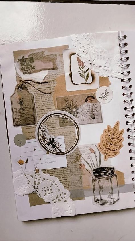 Stickers For Project, Midori Journal, Stickers For Scrapbook, Journal Inspiration Writing, Bullet Journal Cover Ideas, Bullet Journal Paper, Diy Journal Books, Art Appliqué, Nature Stickers