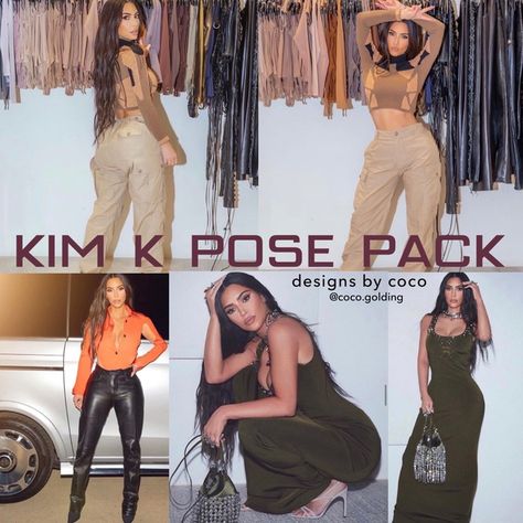 ✰COCO's Kim K Pose Pack✰ | Patreon Sims 4 Standing Poses, Sims 4 Kylie Jenner Poses, Sims 4 Shopping Poses, Sims 4 Katverse Poses, Sims 4 Baddie Poses, Cas Poses Sims 4 Cc, Kim Kardashian Sims 4, Sims 4 Female Poses, Sims 4 Cc Kim Kardashian Clothes