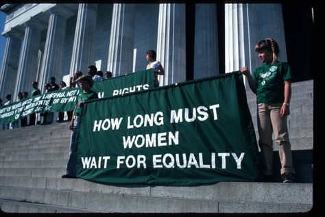 Pin for Later: How Women Have Protested Through History Equal Rights Advocates in US, 1981 Equal Rights Amendment, Angry Feminist, Womens Equality, Gender Inequality, Sure Thing, Women Issues, Gender Studies, Women's Rights, Equal Rights