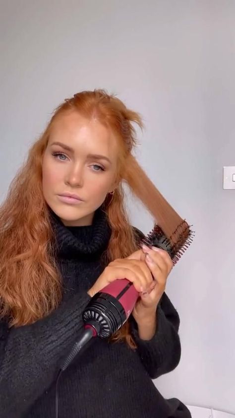 How To Get Volume In Your Hair, Revlon Ionic Hair Dryer, How To Volumize Your Hair, How To Blowout Hair, Salon Blowout At Home, Home Blowout, Blowout At Home, Hair Volumizer, Salon Blowout