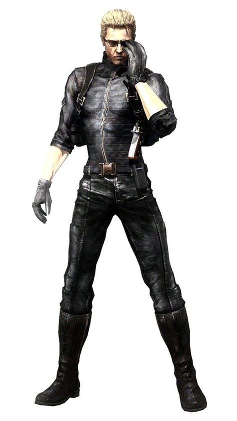 Albert Wesker Resident Evil Albert Wesker, Adjusting Glasses, Resident Evil Wesker, Evil Games, Albert Wesker, Capcom Art, Resident Evil Leon, The Evil Within, Modern Fantasy