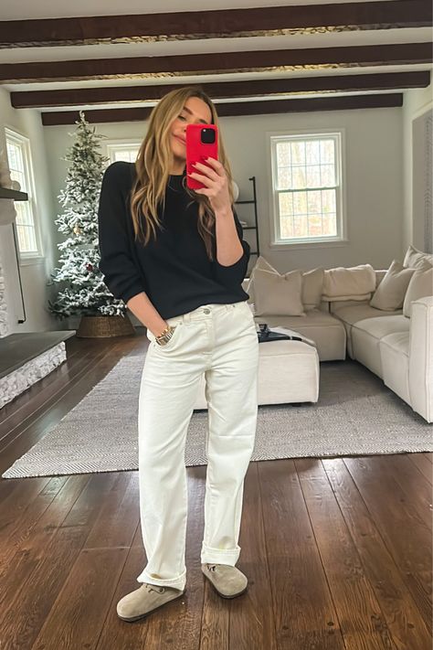 Dad Utility in Its Ecru Time curated on LTK White Utility Pants Outfit, Ecru Pants Outfit, Utility Pants Outfit, Dad Jeans, Utility Pants, Pants Outfit, Levis Jeans, Jean Outfits, Women's Pants