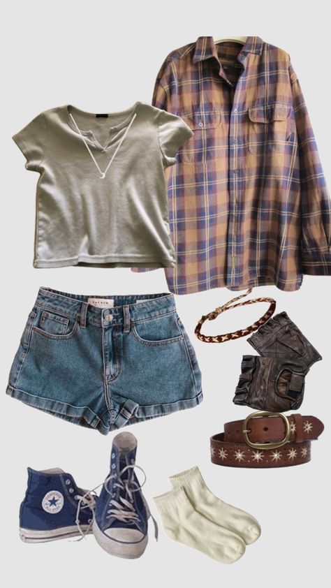 Mood Clothes, Tomboy Style Outfits, Tomboy Fashion, Casual Style Outfits, Dream Clothes, Teen Fashion Outfits, Retro Outfits, Grunge Outfits, Creative Play