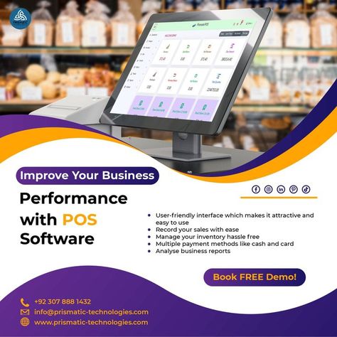 pointofsale POSsoftware attractive record sales inventory paymentmethods businessanalysis pointofsales pointofsalesystem pointofsalesoftware pointofsalesystems pointofsalessystem pointofsaledesign pointofsalessolutions pointofsalesolution possoftware possoftwares possoftwaresystem possoftwareforrestaurant possoftwareforsmallbusiness prismatictechnologies possoftwareforretailstores pharmacypos pharmacypossoftware Prismatictechnologies foodpos retailpos retailpossystem Retail Pos System, Pos Design, Pos Software, Pos System, Billing Software, Arabic Alphabet For Kids, Business Performance, Arabic Alphabet, Idea Design