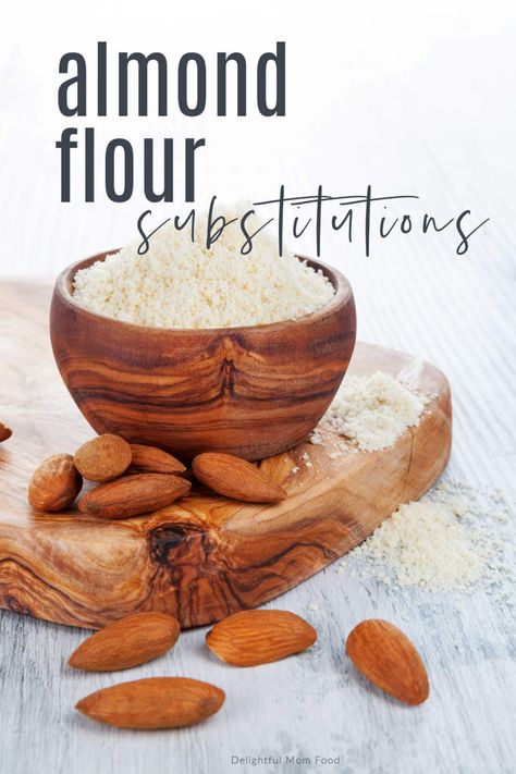 substitution for almond flour How To Bake With Almond Flour, Almond Flour Substitute, Healthy Baking Substitutes, Flaxseed Flour, Gluten Free Baking Mix, Flour Substitute, Almond Flour Cookies, Baking With Almond Flour, Baking Cookbooks