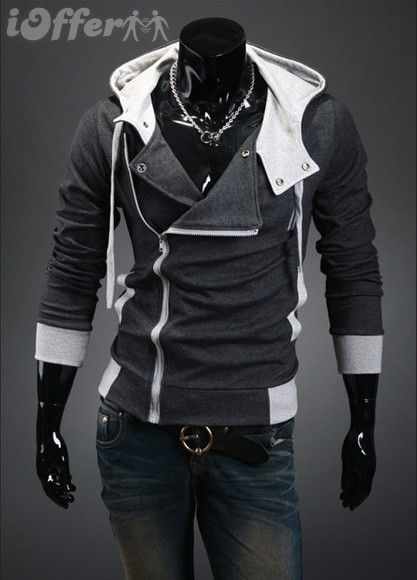 Wants!! Assassins Creed Hoodie, Assassins Creed, Hooded Coat, Casual Fit, Look Cool, Mens Coats, Hooded Jacket, Men's Fashion, Korean Fashion