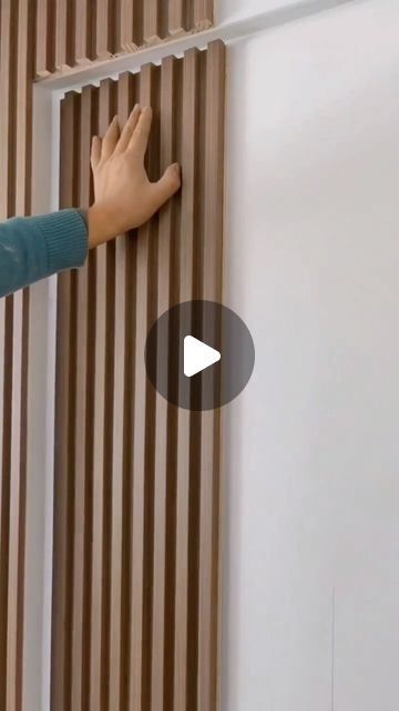 A very interesting way to hide the door, what do you think?💭 🎥 by k2309527 (TikTok) _____... Dinning Room Wall Ideas Interior Design, Hidden Doors In Walls, Small Deck Decorating Ideas, Entrance Door Design, Wooden Door Design, Door Design Interior, Room Partition Designs, Deck Decorating Ideas On A Budget, Hidden Door