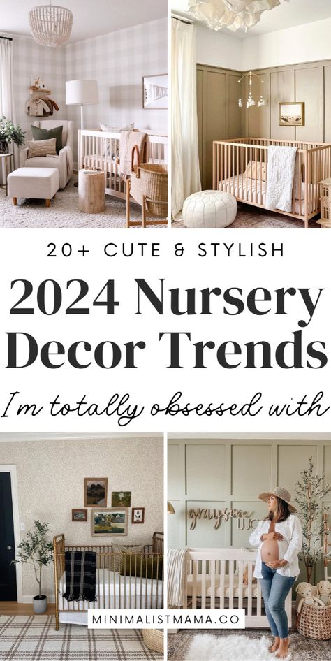 20 Dreamy Nursery Design Trends for 2024. Need ideas for decorating your new baby room? Check out my list of the 20 best nursery décor trends for 2024! From nursery neutral décor to design ideas and modern inspiration, I’ve gathered the perfect nursery themes and décor trends for 2024. Grey Nursery Furniture Ideas, Unique Nursery Themes Gender Neutral, Earth Toned Nursery, Gender Nursery Neutral Baby Rooms, Baby Room Themes Neutral, Simple Nursery Ideas Neutral, Simple Boy Nursery, Baby Room Layout, Nursery Theme Neutral