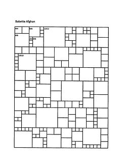 Crochet Blanket Layout, Granny Square Blanket Layout, Crochet Layout, Babette Blanket, Crochet Blanket Border, Art Au Crochet, Stained Glass Quilt, Crochet Blanket Pattern, Sampler Quilts