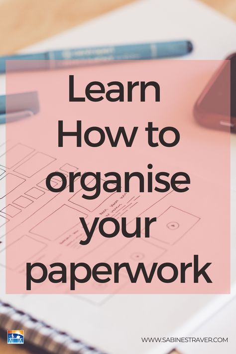 Learn how to organise your paperwork. Declutter Paperwork, Organizing Paperwork, Organized Living, Organize Declutter, Quick Guide, Research Paper, Declutter