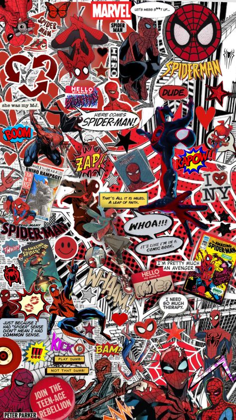 Spiderman Lockscreen, Spider Man Comics, Spiderman And Spider Gwen, Marvel Phone Wallpaper, Whatsapp Wallpapers Hd, Spiderman Cartoon, Spiderman Theme, Spiderman Drawing, Spiderman Art Sketch