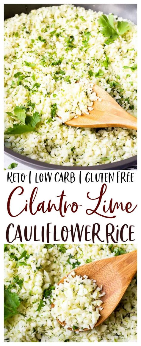 Cauliflower Rice Recipes Healthy, Gluten Free Side Dish, Coconut Cauliflower Rice, Lime Cauliflower Rice, Gluten Free Side, Coconut Cauliflower, Cauliflower Recipes Healthy, Healthy Rice Recipes, Cauliflower Rice Recipe