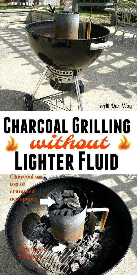 Charcoal Grilling without Lighter fluid  an all natural approach. Charcoal Grilling Recipes Ideas, Charcoal Grill Recipes, Grilling Gadgets, Weber Charcoal Grill, Charcoal Grilling, Best Charcoal Grill, Best Charcoal, Natural Gas Grill, Weber Grill