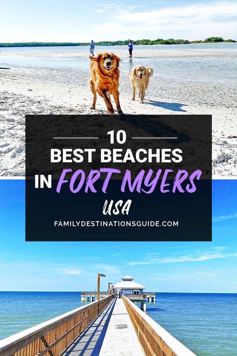 Fort Myers Beach Florida, Fort Myers Beach, Usa Travel Guide, Vacation Usa, Fort Myers Florida, Romantic Beach, Beach Family, Family Family, Dehydrator Recipes