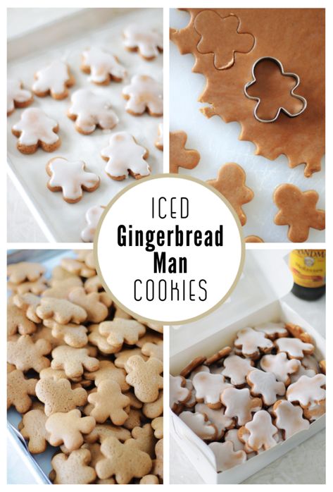 Mini Gingerbread Men, Mini Gingerbread Cookies, Dominique Ruiz, Gingerbread Man Cookie Recipe, Basic Chocolate Chip Cookies, Iced Gingerbread, Gingerbread Men Cookies, Gingerbread Cookie Recipe, Gingerbread Kitchen