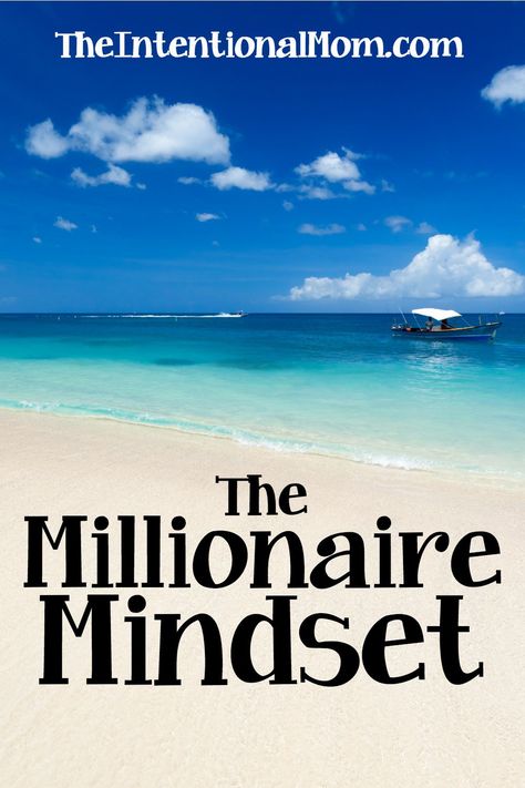 millionaire Savings Guide, Think Like A Millionaire, Be A Millionaire, How To Think, Manifest Anything, Money Savings, Millionaire Minds, Abundance Mindset, Positive Habits