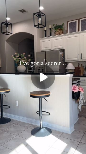 190K views · 6.9K likes | Alex Sisoian on Instagram: "I’ve got a secret…‼️

I used Paintable Beadboard Wallpaper on my kitchen island instead of the real thing and have no regrets! 🤩💁🏻‍♀️👏🏼

I do have a slight texture in my walls, so it’s best to use in smaller hidden areas that hide the blemishes. 🤫🤫

What do you think? Would you use this? 

🖤 Comment SHOP for a link of this post sent to you! 
🖤shop this post by clicking link in bio under, LTK Shop! 

#alexandhome #wallpaper #paintablewallpaper #paint #beadboard #kitchen #kitchenisland #easy #kitchendesign #diy #diyproject #home #homeinspo #homesweethome #whitekitchen #whitekitchencabinets #whitekitchendesign #ａｅｓｔｈｅｔｉｃ #ltkhome #ltk #ltkfindsunder50" Kitchen Island Wallpaper, Under Island Wall Ideas, Paint Beadboard, Beadboard Kitchen, Beadboard Wallpaper, Island Wallpaper, House Hacks, Paintable Wallpaper, Laundry Room Inspiration