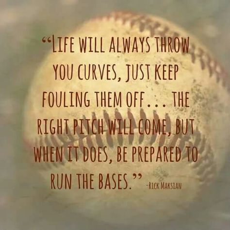 Idea for senior plaque or card Famous Sports Quotes, Baseball Memes, Ga Bulldogs, Softball Quotes, Baseball Quotes, Restaurant Ideas, Fastpitch Softball, Favorite Sayings, Sport Quotes