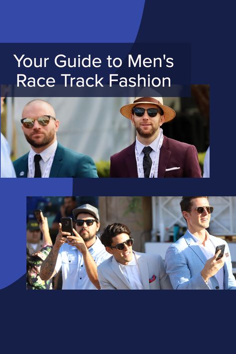 Sports coats, hats, ties, and more! Summers at the racetrack to watch the most elite Thoroughbred racehorses require an outfit that embodies the horse life for these unforgettable live events. To help guys prepare for a day at the races, America's Best Racing has assembled a guide of the summer fashion essentials. Visit out site today to get educated. Horse Race Outfit Men, Fitted Hats For Summer Races, Horse Race Outfit Dresses, Horse Racing Fashion, Horse Race Hats, Horse Race Outfit, Fox Racing Fitted Hats, Horse Racing Party, Racing Fashion