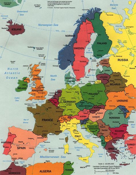 Genealogy Map, Map Of Europe, World Thinking Day, Free Maps, Printable Maps, Europe Map, Visit Europe, Budapest Hungary, Western Europe