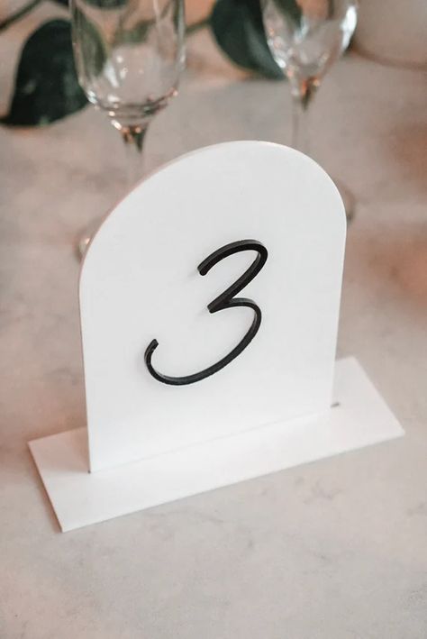 This Wedding Signs item by BlushingBeanDesigns has 73 favorites from Etsy shoppers. Ships from Canada. Listed on Sep 8, 2022 White And Black Table Numbers, Black And White Table Numbers, Modern White Table, Event Table Settings, Gold Table Decor, Acrylic Table Numbers, White Table Settings, Acrylic Table Number, Wedding Numbers