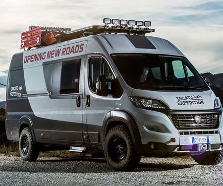 The Fiat Ducato 4x4 Expedition Camper van has incorporated into its design all of the features you would require and so much more. Iveco Daily 4x4, Ducato Camper, Kangoo Camper, 4x4 Camper Van, Best Campervan, Alternative Housing, Adventure Campers, Sprinter Camper, Expedition Truck