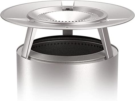 Solo Stove Bonfire Heat Deflector, with 3 Detachable Legs, Accessory for Bonfire Fire Pit, Captures and redirects Warmth, 304 Stainless Steel, (HxDia) 10 x 25 in, 7 lbs Solo Stove, Fireplace Parts, Fire Pit Tools, Stove Accessories, Outdoor Comfort, Wood Burning Fires, Camping Essentials, Outdoor Fire, Outdoor Fire Pit