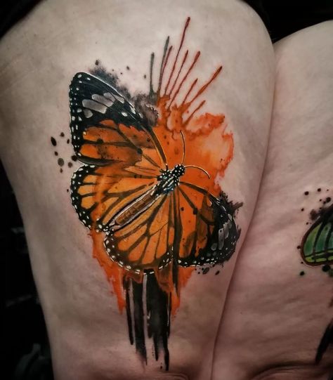 nice Top 25 Monarch Butterfly Tattoo Monarch Tattoo, Small Tattoos Ideas, Monarch Butterfly Tattoo, Butterfly Name Tattoo, Full Hand Tattoo, Hip Thigh Tattoos, Chinese Dragon Tattoos, Flame Tattoos, Red Pigment