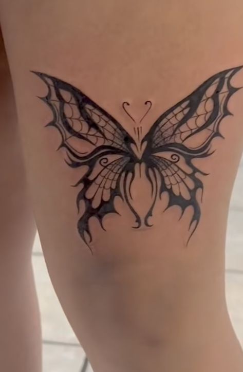 Tato Wings, Tato Waist, Tato Wolf, Tato Women, Easy Tatoos, Tatoos Woman, Butterfly Thigh Tattoo, Casserole Breakfast, Butterfly Tattoo Ideas