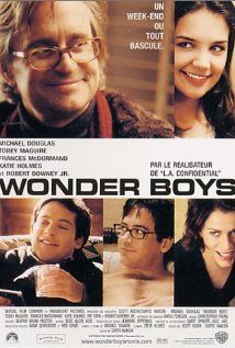 Wonder Boys is a fabulous movie with an incredible cast including Michael Douglas, Robert Downey Jr., Tobey Maguire, Frances McDormond and Katie Holmes.     Especially good for any aspiring writers! Best Movies List, Michael Douglas, Dvds Movies, Film Watch, Wonder Boys, Neil Young, Downey Junior, Movie Buff, Robert Downey