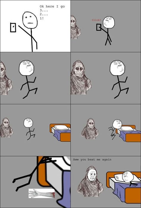 funny monster under bed turning light off Meme Comics, Humor Videos, Rage Comics, Facebook Humor, Memes Humor, Funny Pins, Bones Funny, Funny Comics, Funny Cute