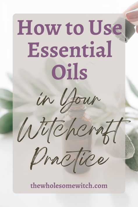 Spells With Essential Oils, Cleansing Essential Oils Witchcraft, Wiccan Essential Oils, Essential Oils For Intuition, Witchcraft Essential Oils, Oils For Witchcraft, Eucalyptus Oil Uses, Pepermint Oil, Witchcraft Practice