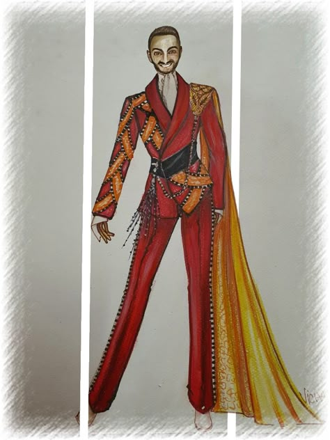 Drag King Outfits, Prom Suits For Men Unique, Male Fashion Illustration, Fashion Sketches Men, Glam Casual, Mens Fashion Illustration, African Inspired Clothing, Indian Men Fashion, Formal Wear Dresses