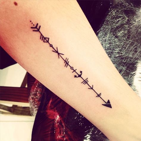 Viking Arrow Tattoo, Viking Tattoo Meaning, Arrow Tattoo Arm, Arrow Tattoo Meaning, Viking Arrow, Meaning Of Arrow Tattoo, Arrow Tattoos For Women, Tattoo Arrow, It Tattoo