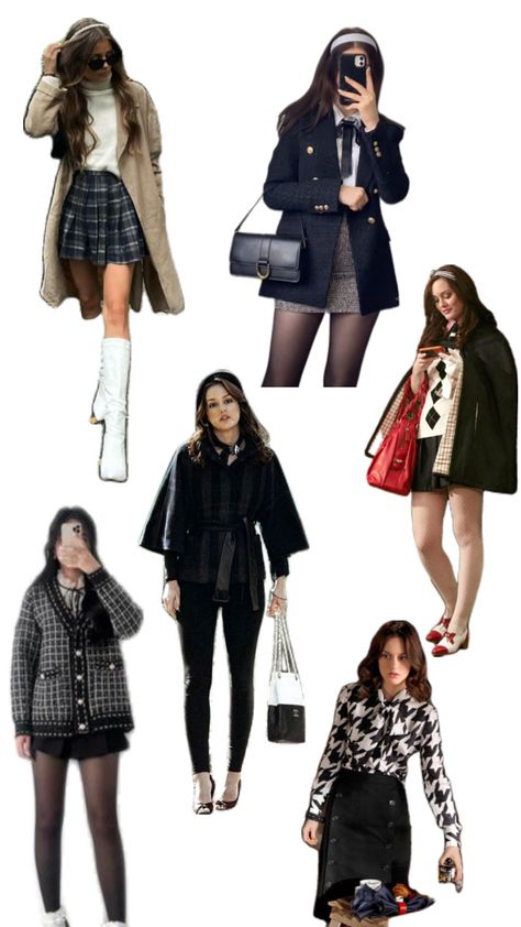 If you like to wear Preppy Style like Blair Waldorf Blair Waldorf Style Outfits, Gossip Girl Outfits Blair, Fashion Inspo Casual, Blair Waldorf Aesthetic, Blair Waldorf Outfits, Blair Waldorf Gossip Girl, Blair Waldorf Style, Gossip Girl Outfits, Japan Outfit