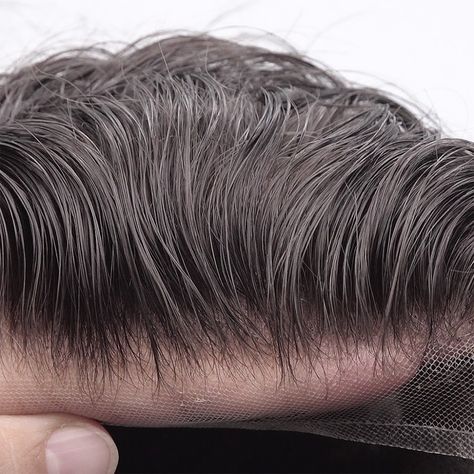 Mens Toupee, Best Beard Styles, Hair Replacement Systems, Hair Toupee, Hollywood Hair, Excess Skin, Indian Human Hair, Hair Shedding, Hair System